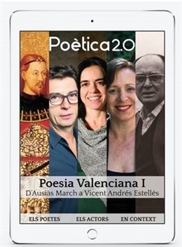 Imagen de la aplicación de poesía audiovisual