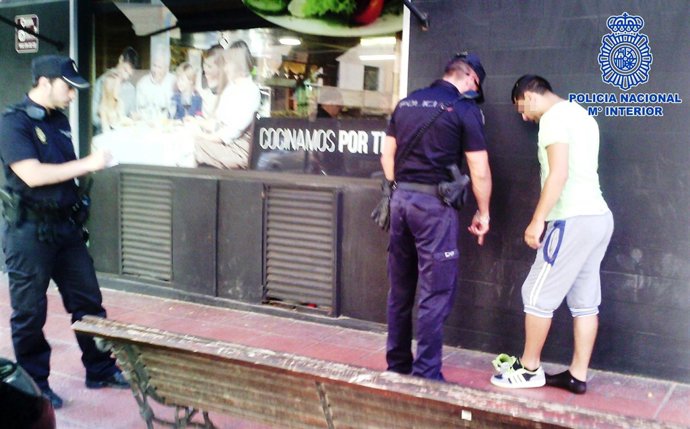 Identificación de un sospechoso de delito de receptación