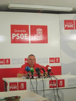 El secretario general del PSOE en la capital, José María Rueda.