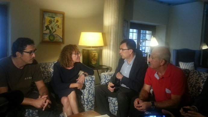 Reunión de Ballesta y Morales