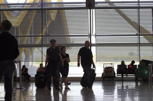 Aeropuerto de Barajas, turismo, turistas, viajeros, viajes, avión, AENA.