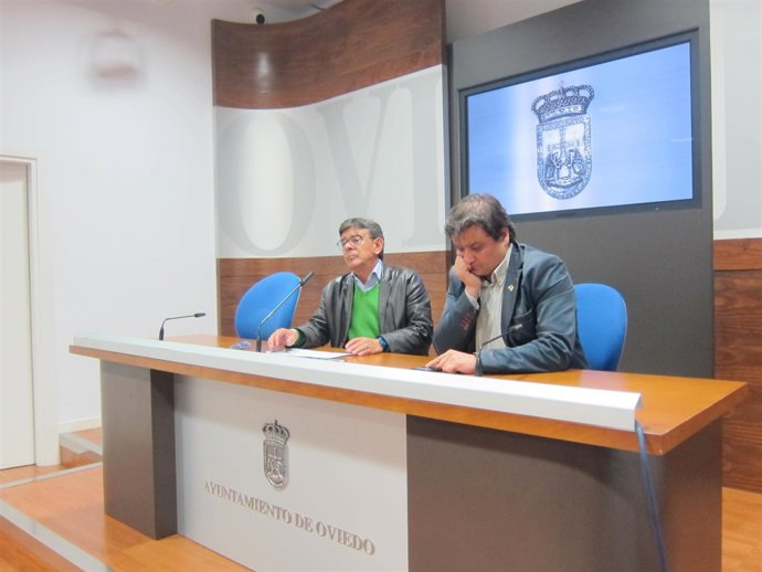 Ramos (izquierda) y Suárez, en la rueda de prensa. 