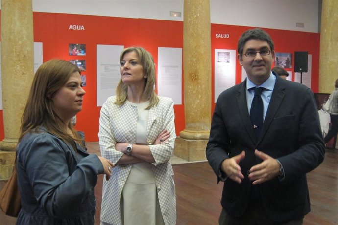 Graciela Blanco, en el centro