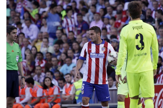 Koke. Atlético de Madrid-F.C.Barcelona