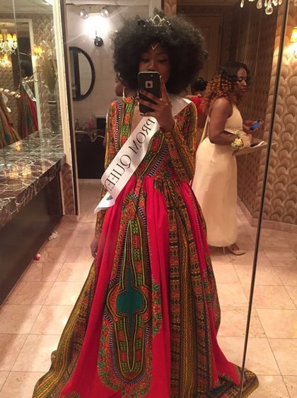 Kyemah McEntyre: diseña su vestido de graduación contra estereotipos y  acoso escolar
