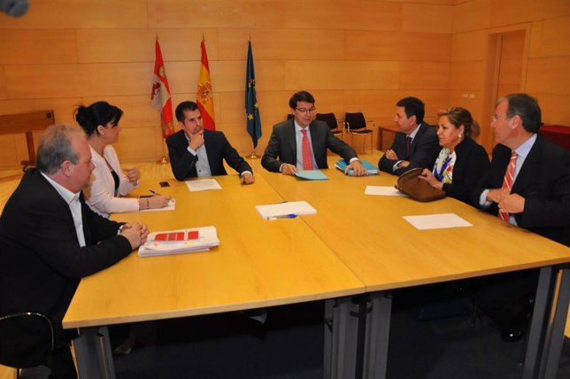 Reunión PP-PSOE Cortes Castilla y León
