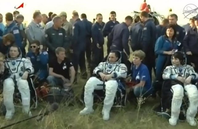 Expedición 43 ISS de vuelta a la Tierra