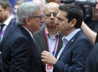La reunión entre Tsipras y Juncker termina sin acuerdo sobre el rescate
