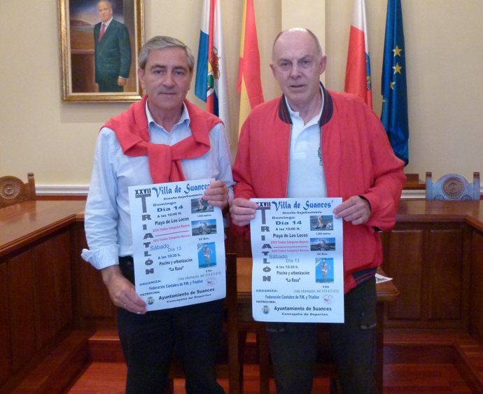 Presentación del triatlón