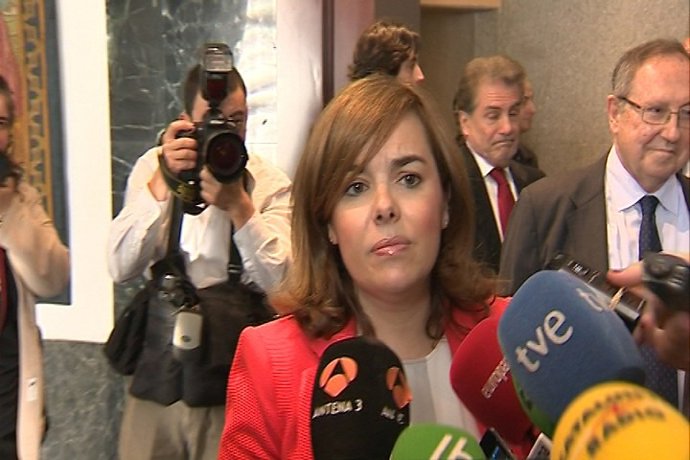 Santamaría ve en Rajoy el mejor portavoz 