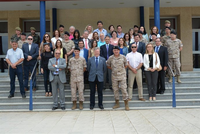 Visita de la Subdelegación a la base de Cerro Muriano