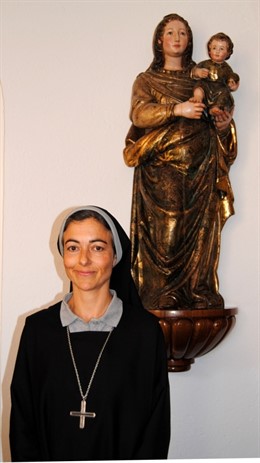 Maria del Mar Albajar, abadesa del Monestir de Sant Benet de Montserrat