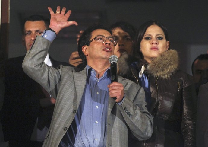 El ex alcalde de Bogotá Gustavo Petro