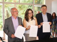 El 'Acord del Botànic' se compromete a priorizar el gasto social "por encima de cualquier otra partida"