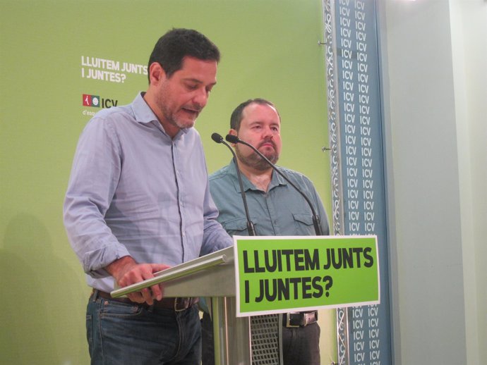 Josep Vendrell, Joan Mena (ICV-EUiA)