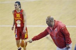 El seleccionador español de baloncesto femenino, Lucas Mondelo