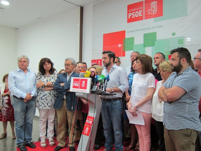 Fran González, cabeza de lista del PSOE en Cádiz