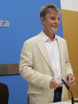 El candidato de ZEC, Pedro Santisteve