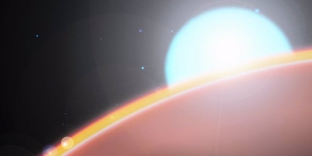 Estratosfera en exoplaneta
