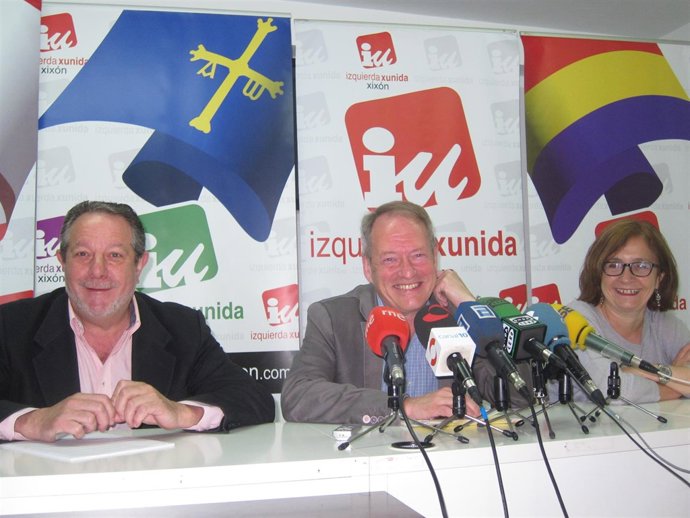 Faustino Sabio, Aurelio Martín y Ana Castaño