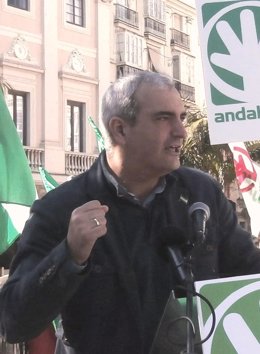 El secretario general del PA, Antonio Jesús Ruiz