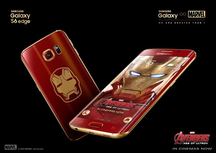 Samsung Galaxy S6 Edge Iron Man
