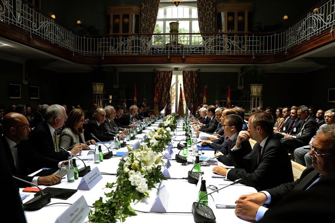 Cumbre luso-española en Vidago con Mariano Rajoy y Pedro Passos Coelho