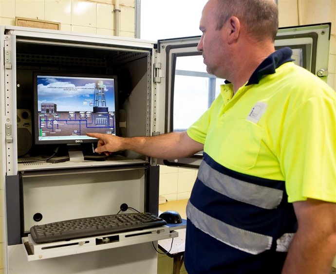 Trabajador de Aguas de Valencia