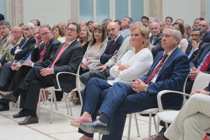 Francesc Codina (expte.CAC), pte.Artur Mas, pta.Núria de Gispert