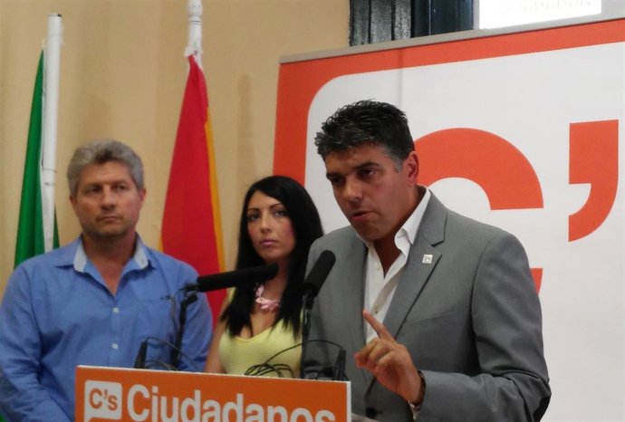 El secretario provincial de C's en Almería, Miguel Cazorla