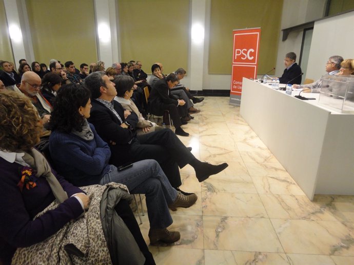 Asamblea De La Federacíon Del PSC En Lleida