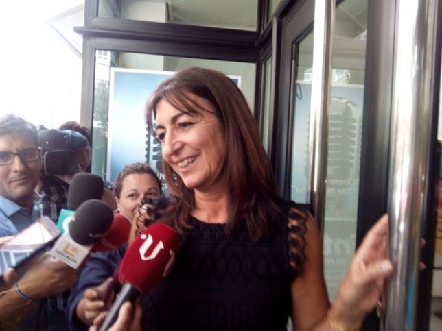 Una de las tres personas encerradas en un banco de Vigo, Ramona Sánchez 