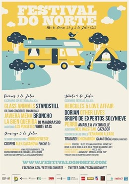 Cartel completo del Festival do Norte