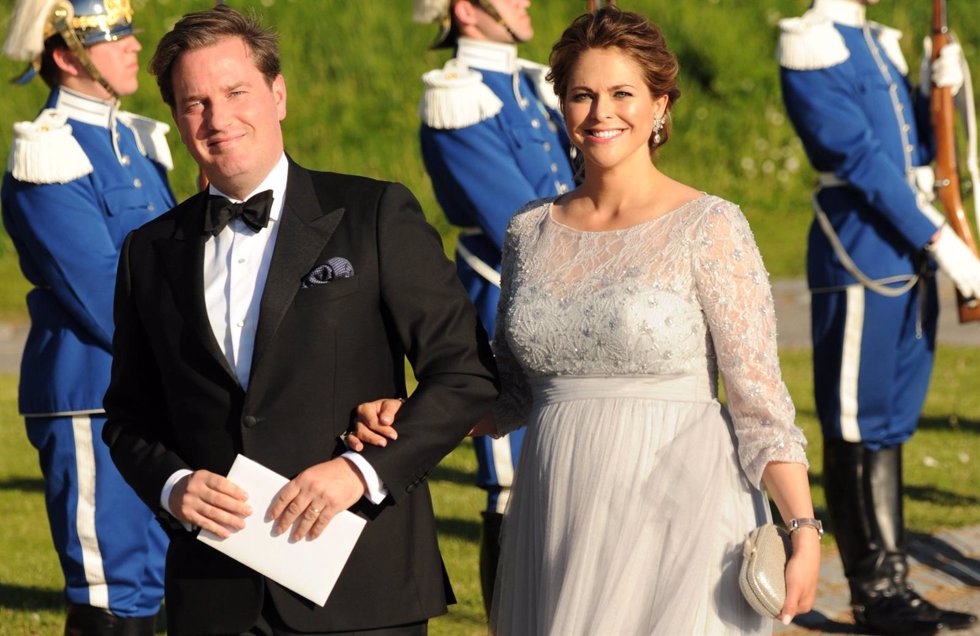 12 Jun 2015, Stockholm, Sweden --- Prinzessin Madeleine Von Schweden Und Mann Ch