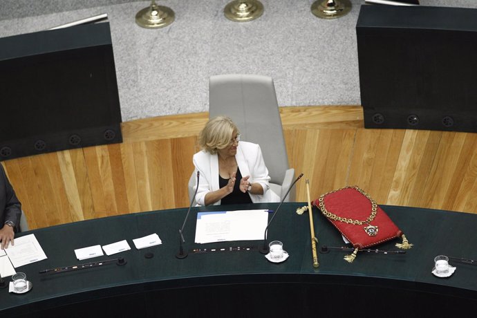 Proclamación de Manuela Carmena como alcaldesa de Madrid