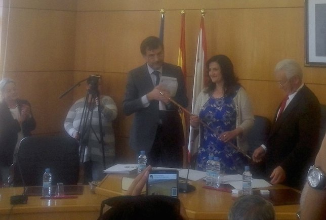 La alcaldesa de Carreño, Amelia Fernández