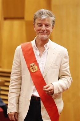El alcalde de Zaragoza, Pedro Santisteve.
