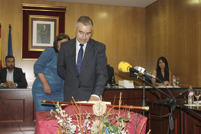 Salvador Martín toma posesión como alcalde de Estepa (Sevilla)