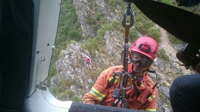 Rescate en la Sierra de la Murta