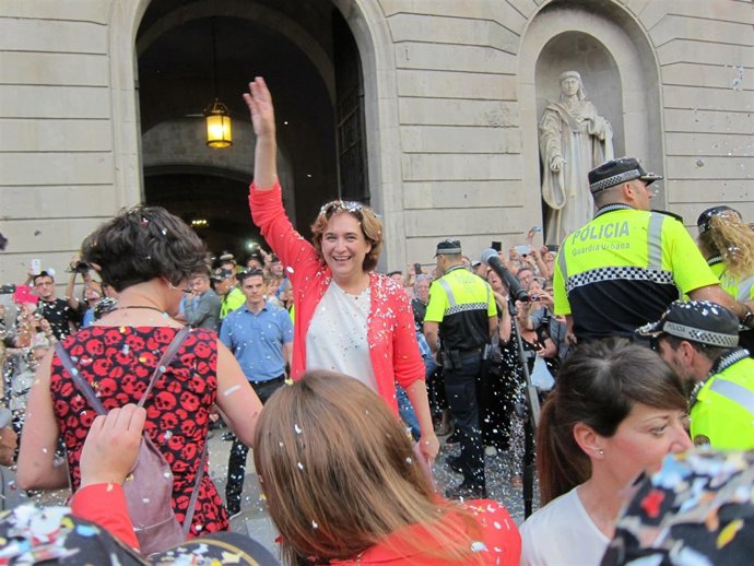 La nueva alcaldesa de Barcelona, Ada Colau