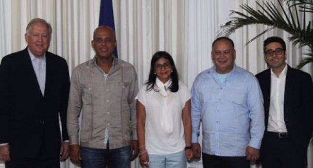 Reunión de representantes de Venezuela y EEUU en Haití