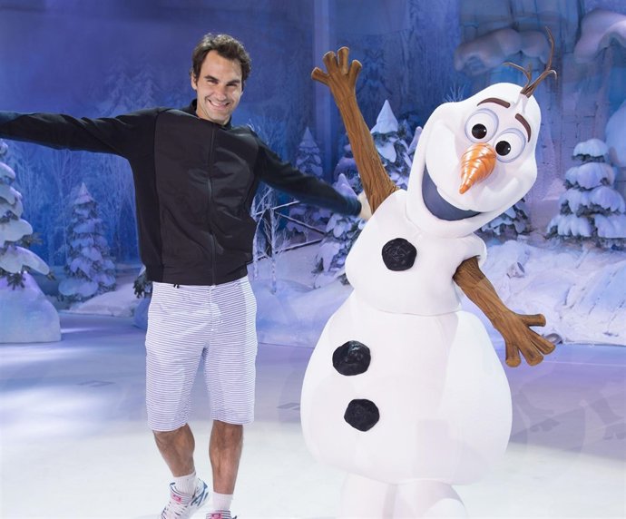 Roger Federer, todo un fan de Frozen 