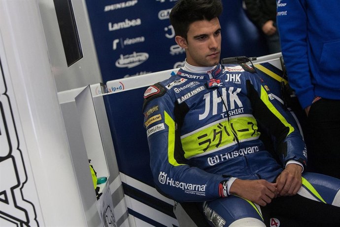 Isaac Viñales Husqvarna Factory LaGlisse Francia Le Mans