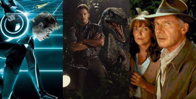 Tron, Jurassic Wolrd y Indiana Jones, 12 secuelas que tardaron mucho en llegar