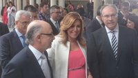 Susana Díaz, "sorprendida" de que se firme un acuerdo y "al día siguiente no se cumpliera"