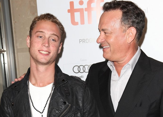 Tom Hanks y su hijo díscolo: Chet Haze