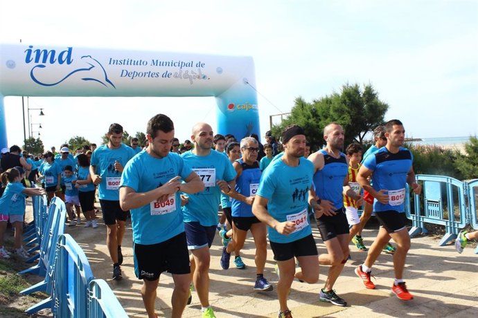 Carrera solidaria en El Ejido (Almería)