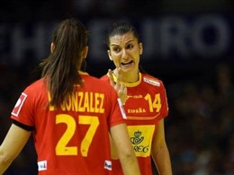 Guerreras balonmano femeninoLara González Eli Chávez
