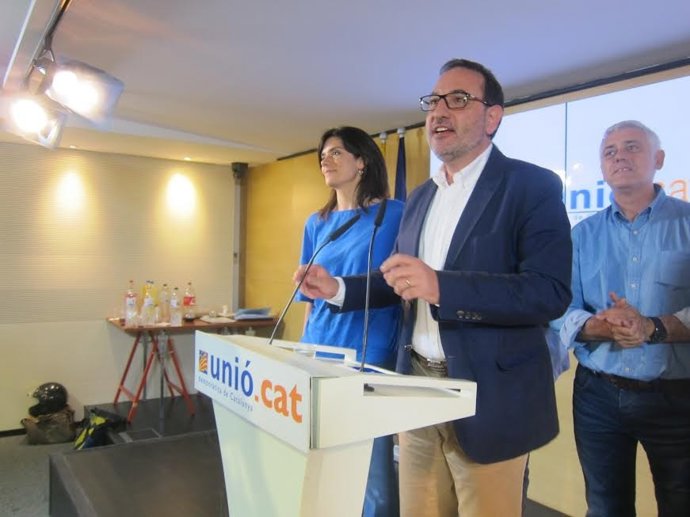 El secretario general de UDC, Ramon Espadaler