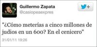 Manos Limpias denuncia Zapata davant de la Fiscalia especialitzada en odi i discriminació